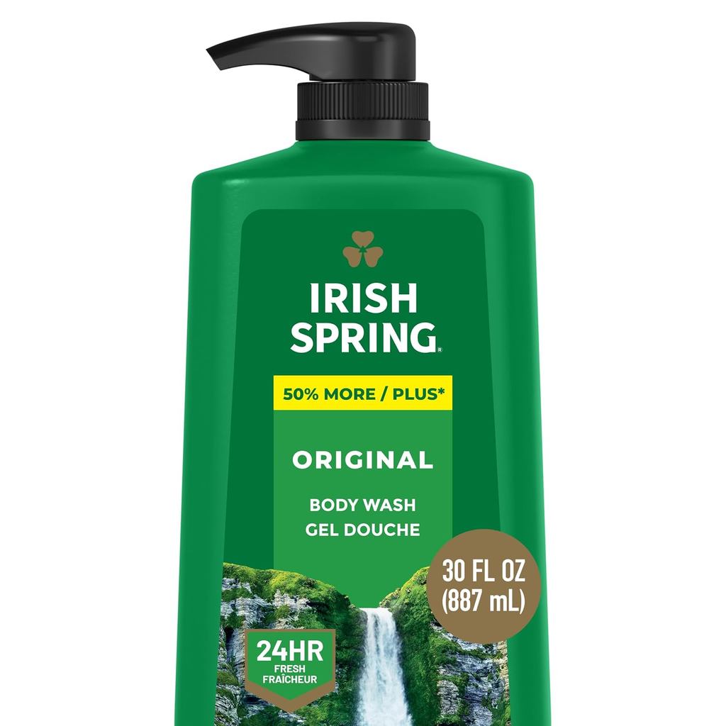Irish Spring Body Wash for Men กลิ่นออริจินัล 887 mL 5D5Z