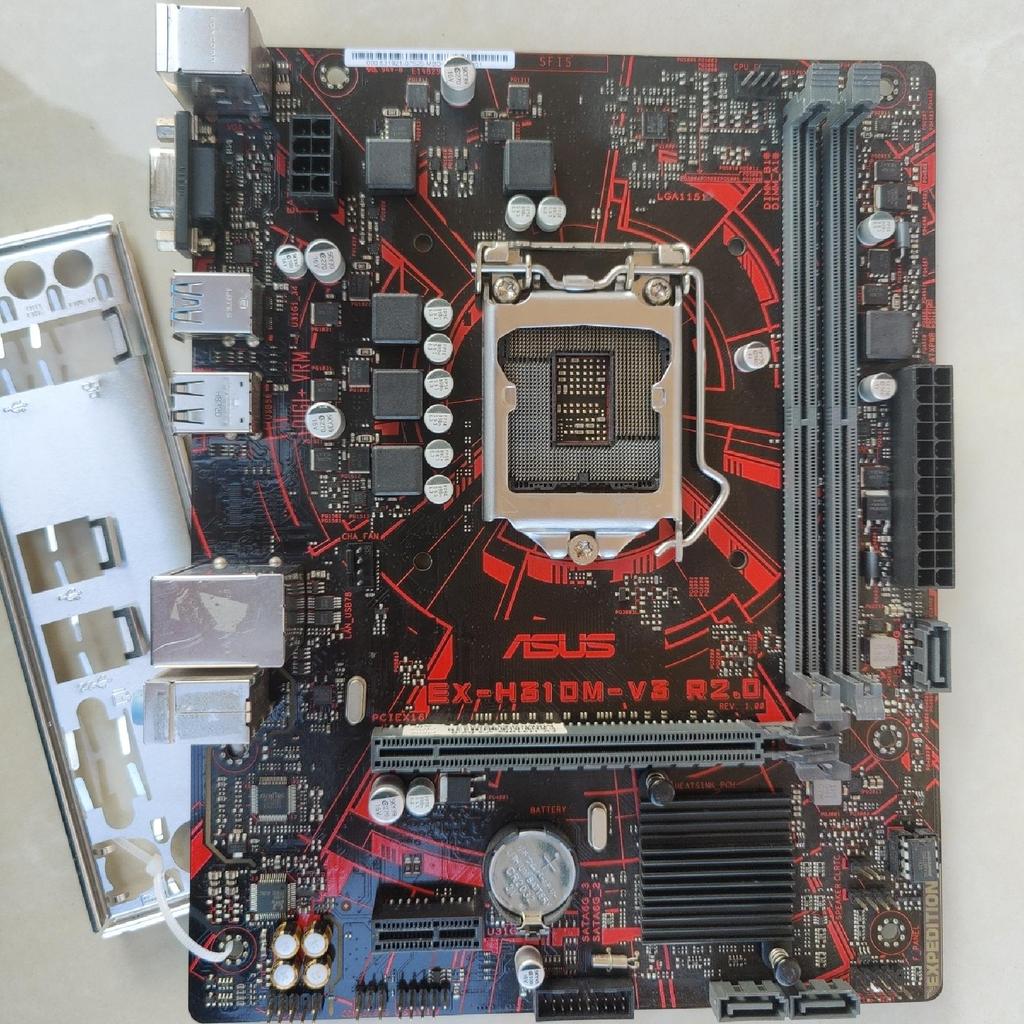 [มือที่สอง] Asus EX-H310M-V3 R2.0 รองรับเมนบอร์ด 1151 Pin/DDR4