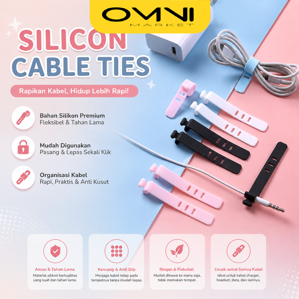 HP Cable Winder Cable Clip Cable Holder Universal Mobile Phone Cable Clamp AH024