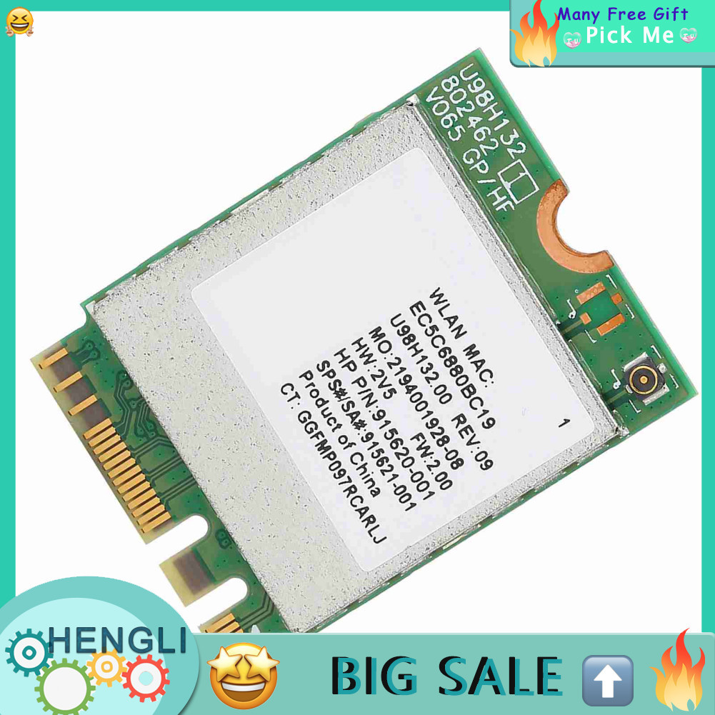 Hengli Zopsc RTL8821CE 802.11 A/B/N/AC การ์ดเครือข่ายสำหรับแล็ปท็อปเดสก์ท็อป
