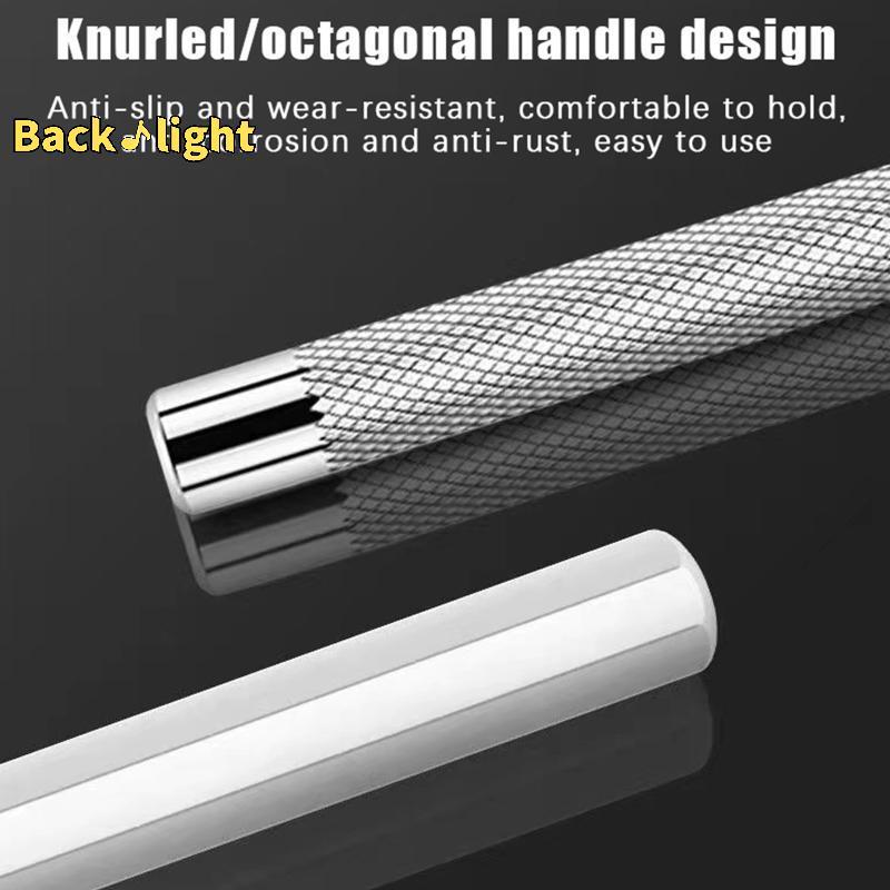 [Backlight] ความแข็งสูง Center Punch Non-slip Handle Tapered Punch Point Punch Locator เจาะโลหะ Mark