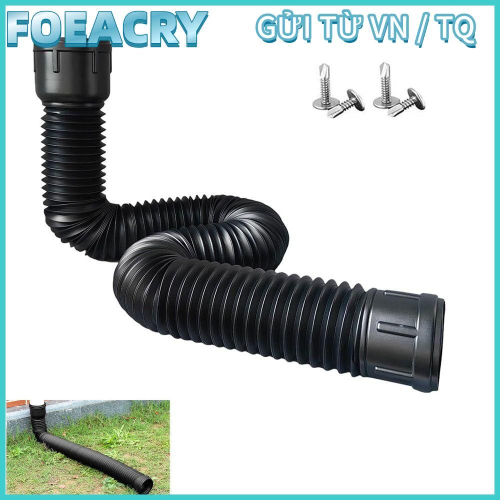 FOEACRY Rain Gutter Downspout Extensions, Rainwater Drain Retractable Drain Downspout Extender, ปรับ