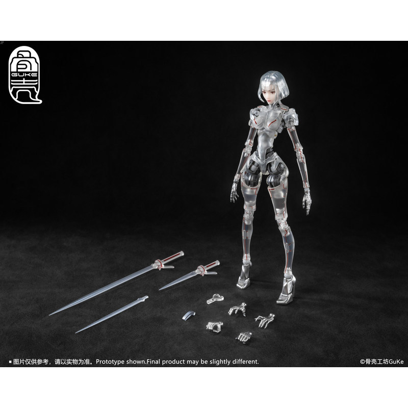 Authentic Original Design Guke Workshop GK01FEC1/C3 AI Agent Lady Type 1/12 Action Figure