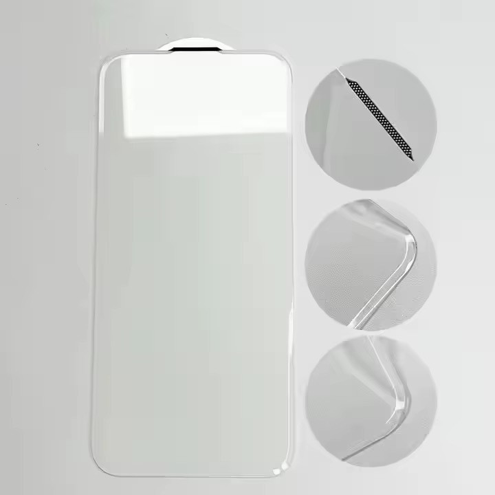 3D F+B ฟิล์มกระจกใส เต็มจอ FOR iPhone 11 12 13 14 15 16 17 18 Pro Max XR XS 16 15 14 Plus ไอโฟน 11 1