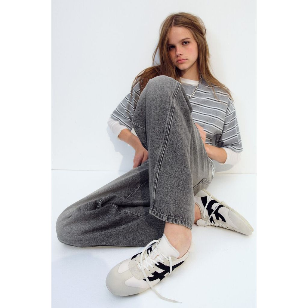 H&M جينز نسائي Barrel عالي الخصر — صورة 2