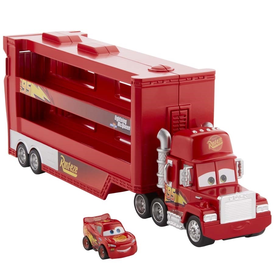 Cars شاحنة Mack Mini Racers Hauler — صورة 2
