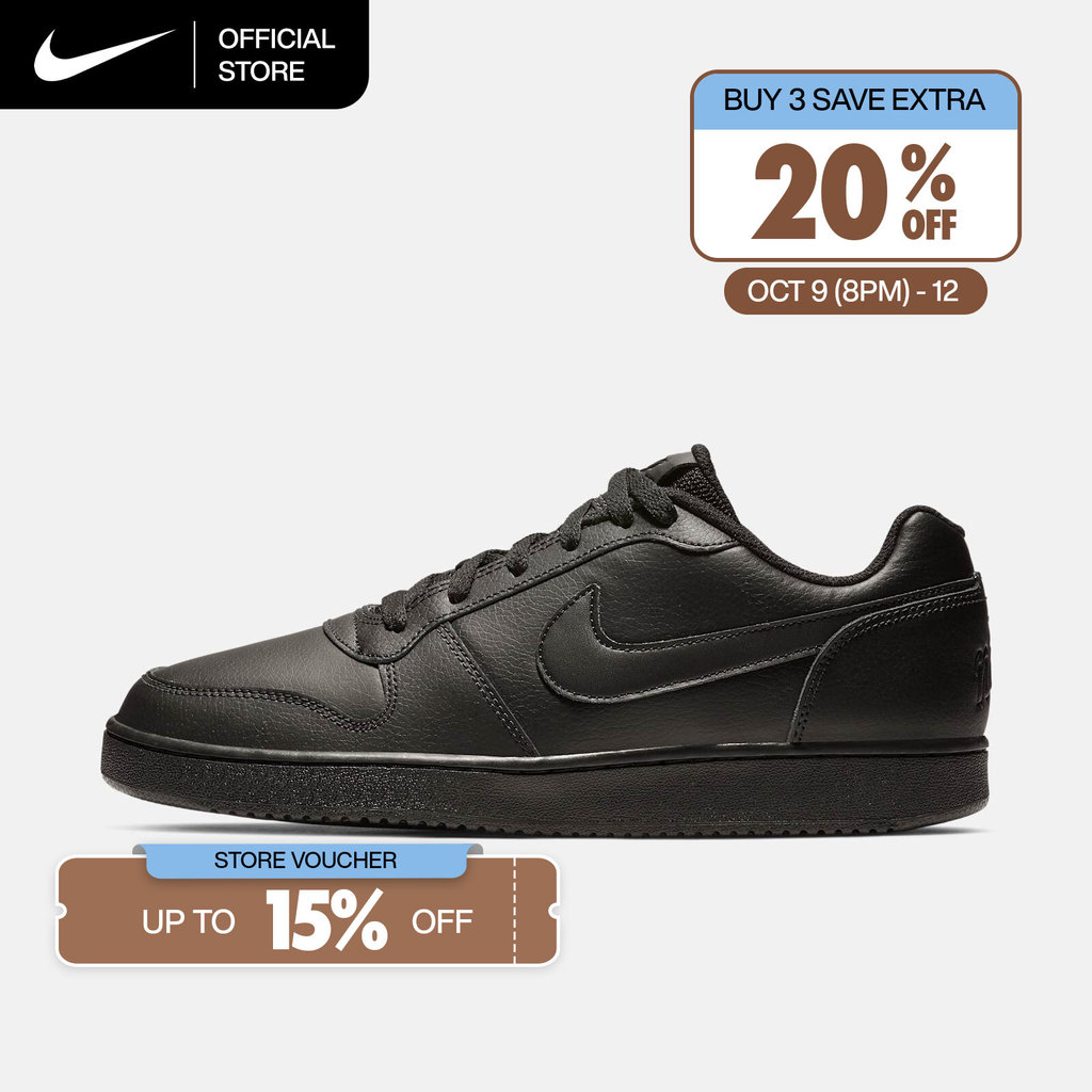 NIKE حذاء رجالي Ebernon Low — أسود — صورة 2
