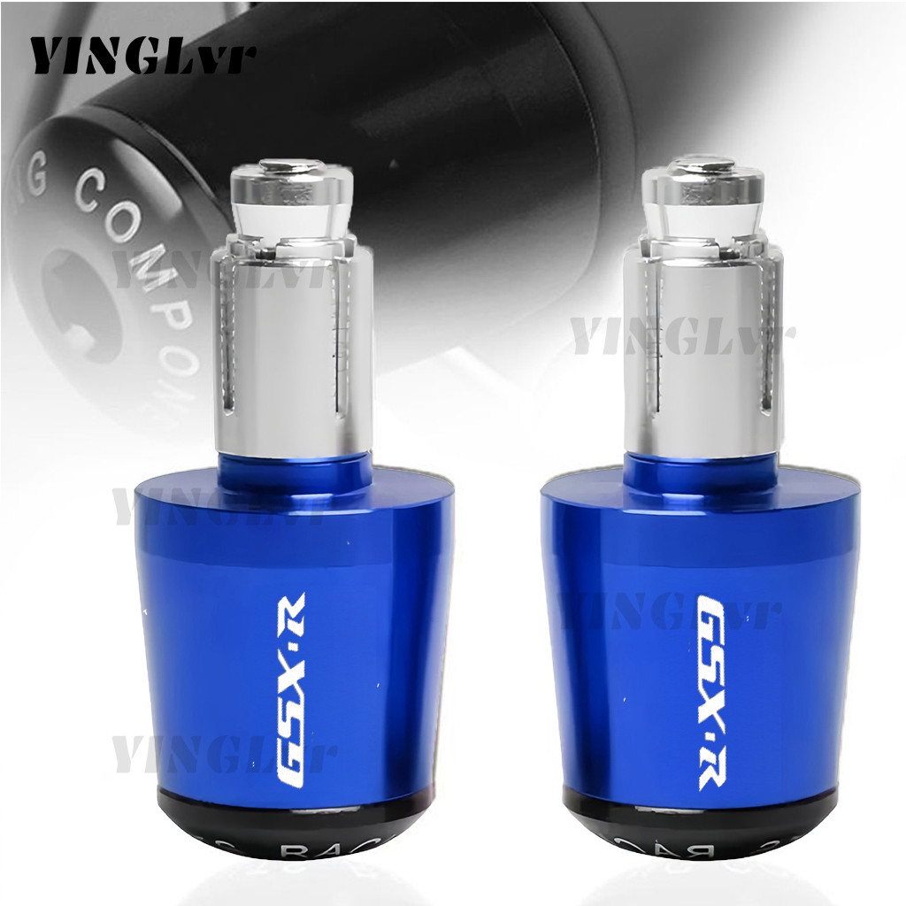 สําหรับ Suzuki GSX-R150 GSX-R 150 2015-2023 2024 2025 อุปกรณ์เสริมรถจักรยานยนต์ CNC Handlebar Grips Ends โลหะผสม 7/8 บาร์ End Plug Handle Grip Bar End Plug