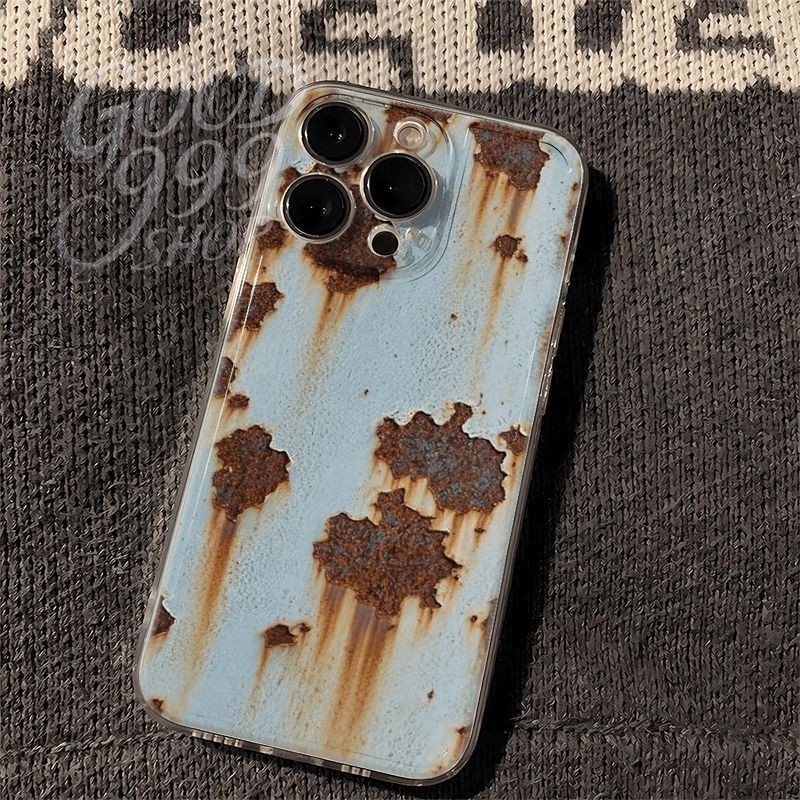 เคสไอโฟน 11 13 For iPhone 12 14 15 17 Pro MAX 14 15 16 Plus X XR XS MAX 7Plus เคสโทรศัพท์ซิลิโคนกันกระแทก แกล้งคน สนิม