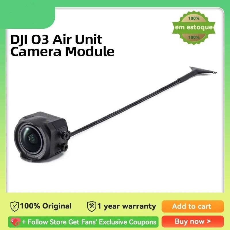 โมดูลกล้องหน่วยอากาศ DJI O3 ใช้กับหน่วยอากาศ DJI O3 สําหรับเปลี่ยนใหม่ในสต็อกHT99 SVEV