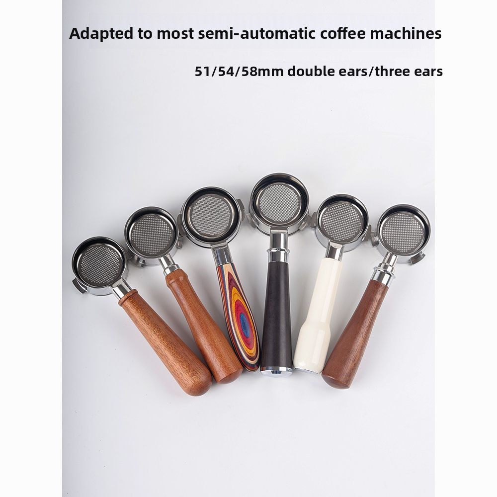 Coffee Machine Bottomless Portafilter for Latte Macchiato/Novel/Aibao/Huijia/Delonghi/Bofu 51mm 54mm