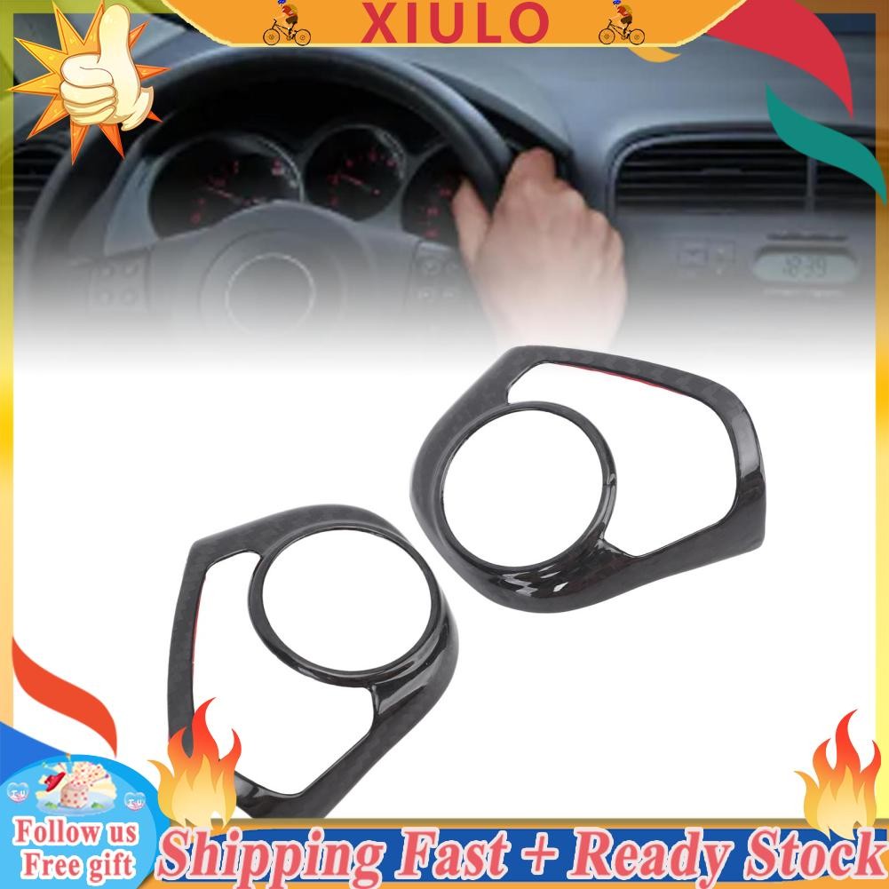 Xiulo Xiulo-th พวงมาลัยแผงเฟรมกรอบการป้องกันการตัดแต่งแบบมีสไตล์สำหรับ GR86 (มันวาว)