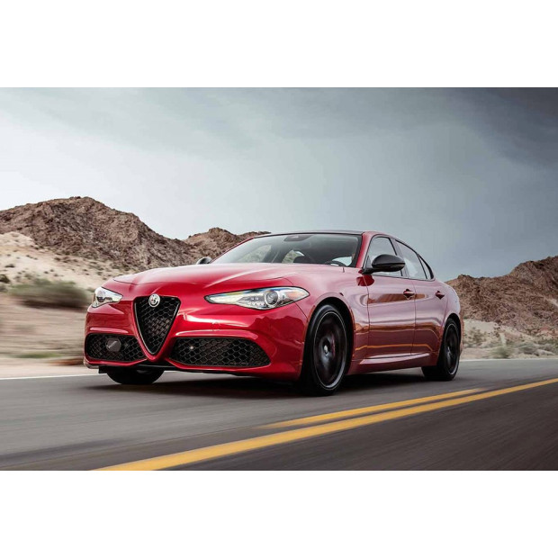 Alfa Romeo Giulia Alfa Romeo หม้อน้ําถังน้ําคอนเดนเซอร์เครื่องปรับอากาศพัดลมอิเล็กทรอนิกส์