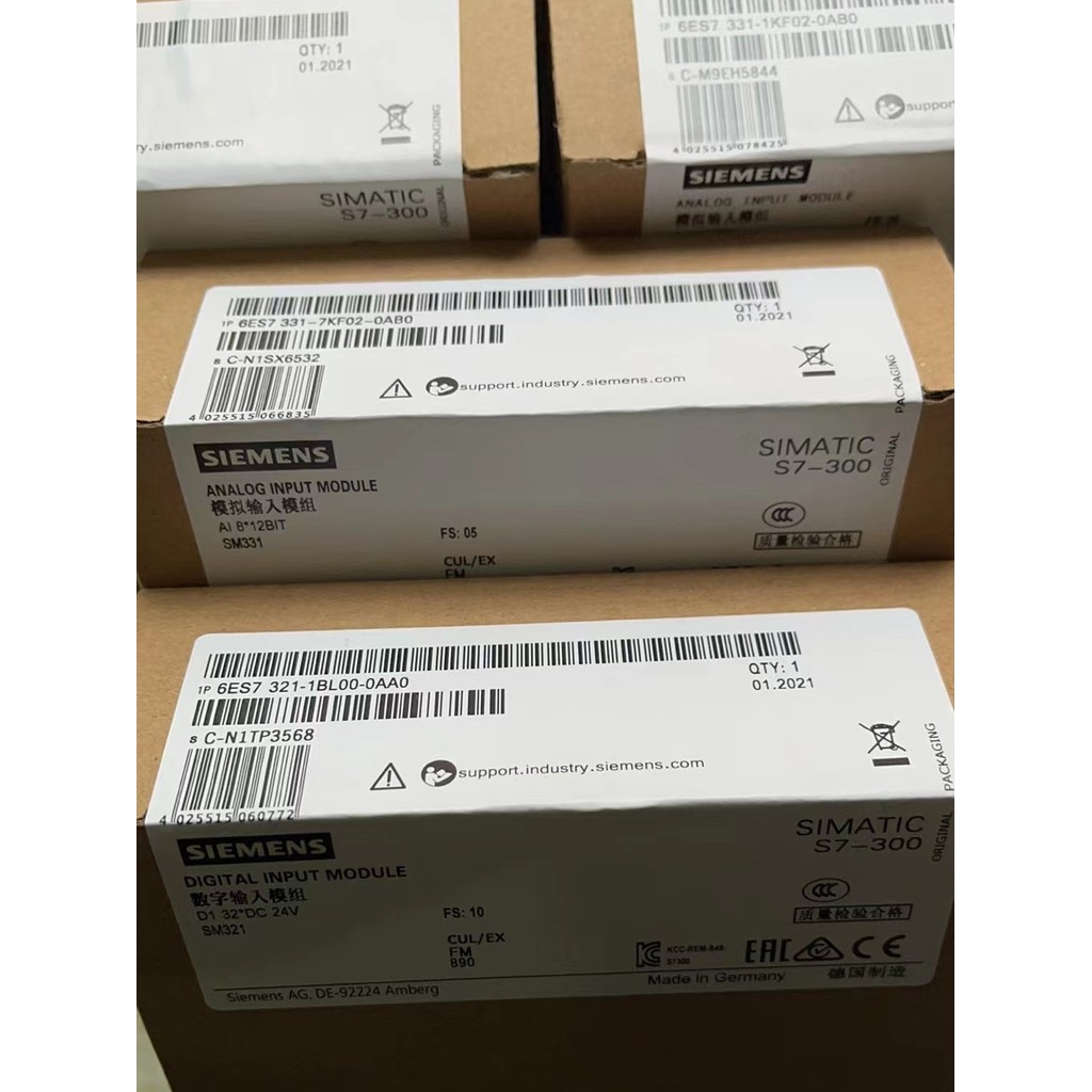 6ES7331-7KF02-0AB0 ขนส่งจําลอง SM331 เป็นโมดูล 6ES7 331-1KF02/7KB02-0AB0