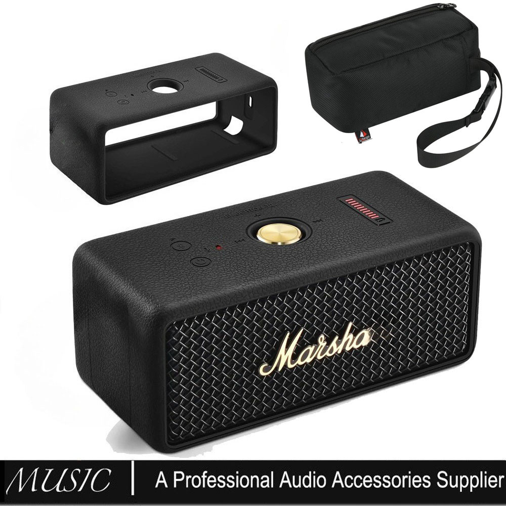 เคสซิลิโคนสําหรับ Marshall Emberton III, ฝาครอบป้องกันสําหรับลําโพงพกพา Bluetooth Marshall Emberton 