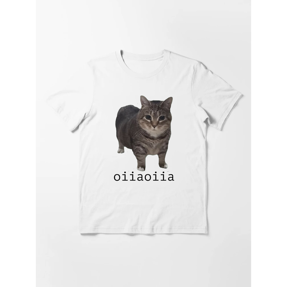 Oiia Cat เสื้อยืดลายแมวสวยงาม