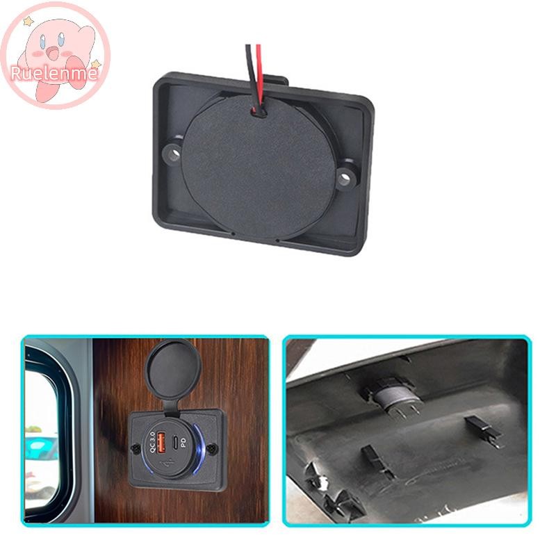 ถูกต้อง B21PD QC + PD/ B21 A + C 3.1A รถ Charger Dual USB อะแดปเตอร์ทรงกลมกันน้ํา Soarocket อะแดปเตอ