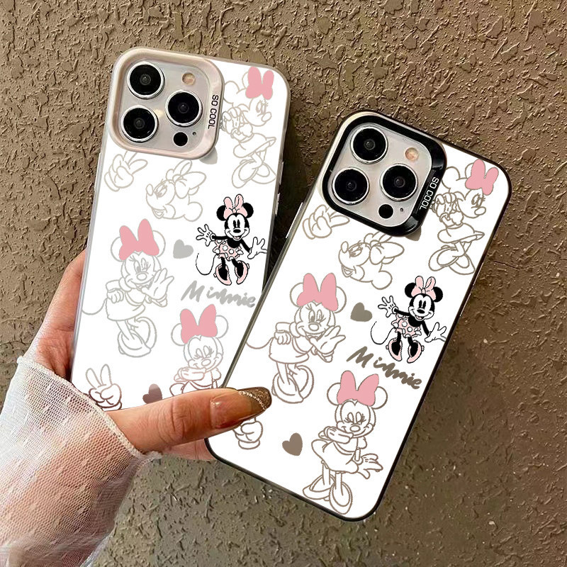 เคสกันกระแทกไอโฟน  เคสลายมินนี่ For IP7P/P IPX/XS IPXXS Max IP11-16 ธรรมดา IP11-16 Pro/Pro max #ST00