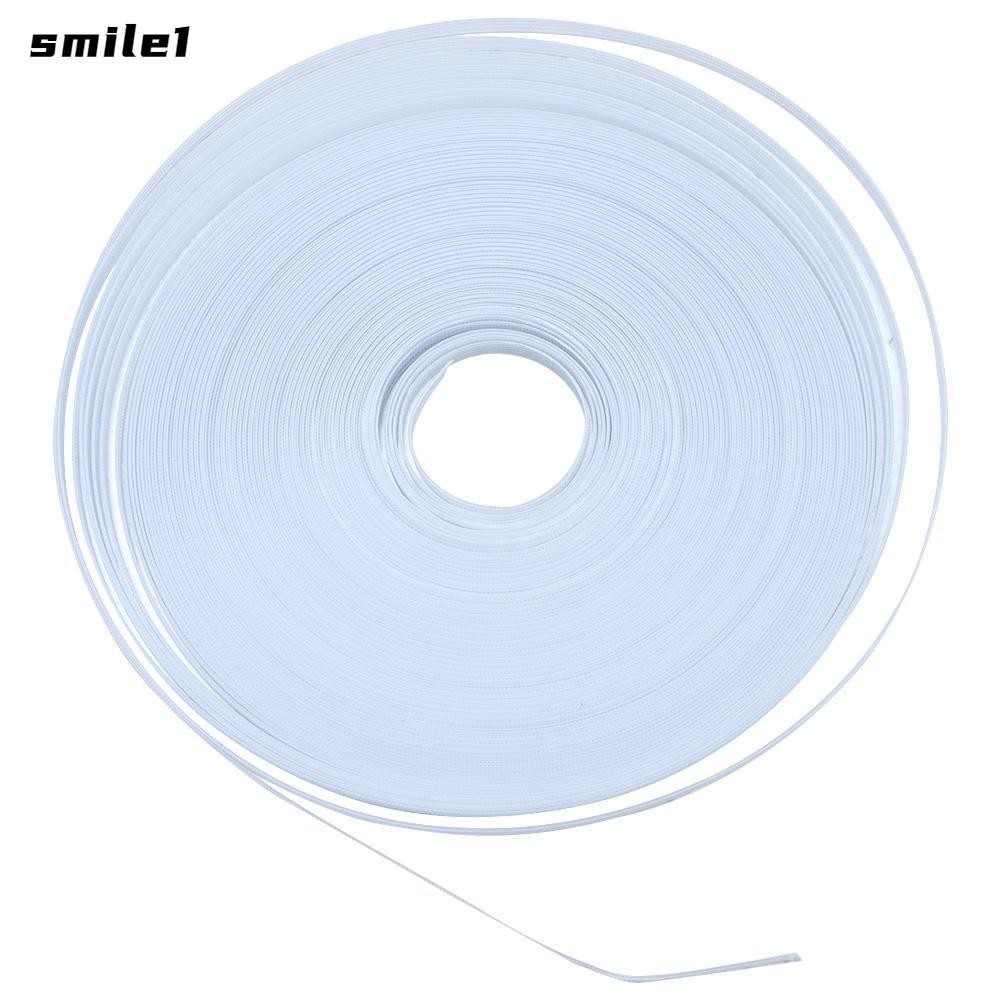 รอยยิ้ม 1 ม้วน 50 หลาเย็บ Boning, 8 มม.โพลีเอสเตอร์ Boning, Poly เสื้อผ้าอุปกรณ์เสริมความหนาแน่นต่ํา