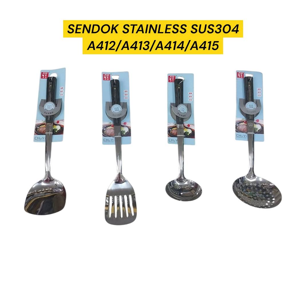 ช้อนทอด Chuyi / Sutil / ช้อนซุปทําจากสแตนเลสหนา SUS 304