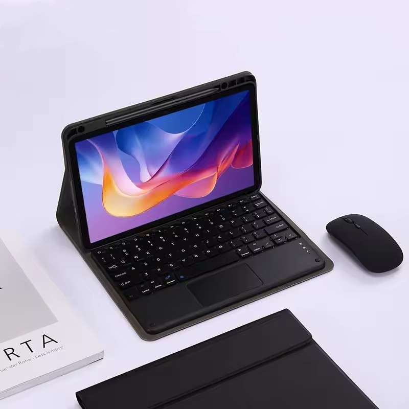 เคสคีย์บอร์ดทัชแพดบลูทูธแม่เหล็กสําหรับ Xiaomi Pad 8 / 8 Pro / 7 / 6 / 5 / Redmi Pad 2 11" / Pro 12.1 / POCO Pad 12.1