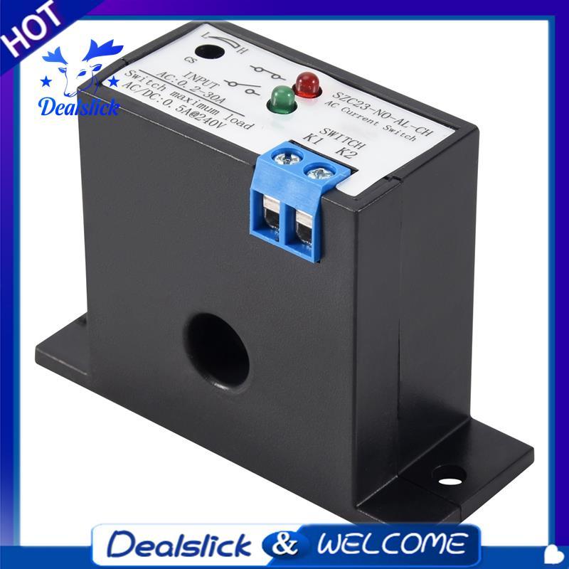 Current Mutual Induction Switch SZC23-NO-AL-CH ปกติเปิด Current Detection SWITCH สําหรับ AC Current 