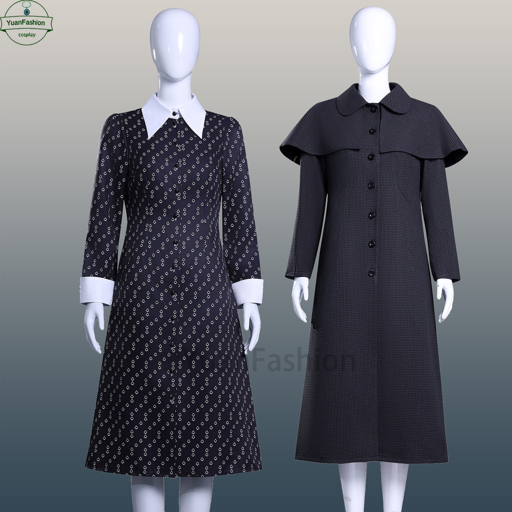 [คลังสินค้าพร้อม]ฮาโลวีนข้ามพรมแดนวันพุธสไตล์ใหม่เพราะชุดดอกไม้พีชสีขาวสําหรับเด็กและผู้ใหญ่คอสเพลย์อะนิเมะเครื่องแต่งกาย การฟื้นฟูที่สมบูรณ์แบบ