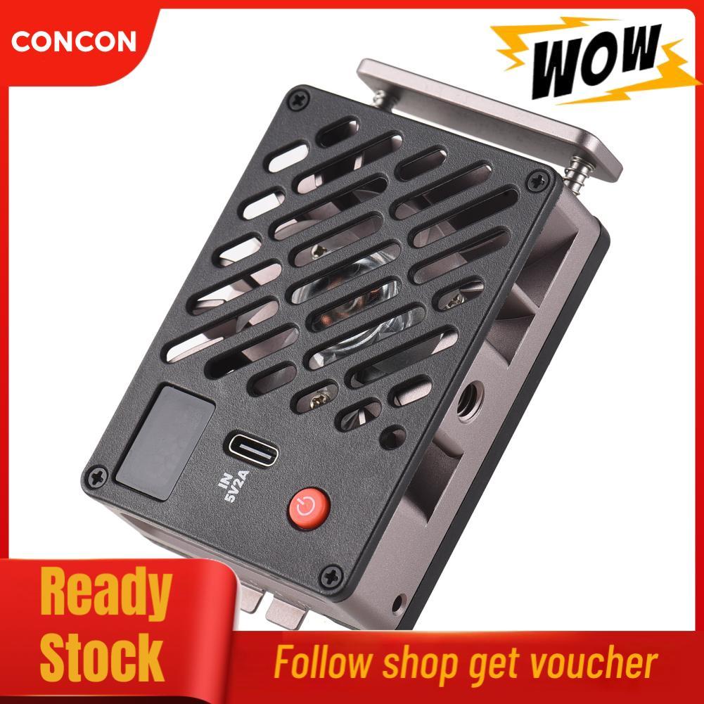 Concon Concon Universal กล้องพัดลมระบายความร้อนระบบภายนอกพร้อมจอแสดงผล OLED USB เปลี่ยนสำหรับ Sony A