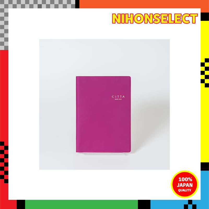 CITTA DIARY 2026 (Starting from October 2025) Cassis Rose B6