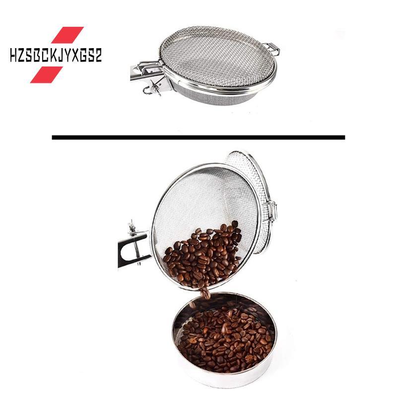 Hzsbckjyxgs21 ชิ้น 0.5LB Handy Roasting กาแฟชุดเครื่องมือแบบพกพาสแตนเลสสตีลกาแฟ Roasting เครื่องมือ 