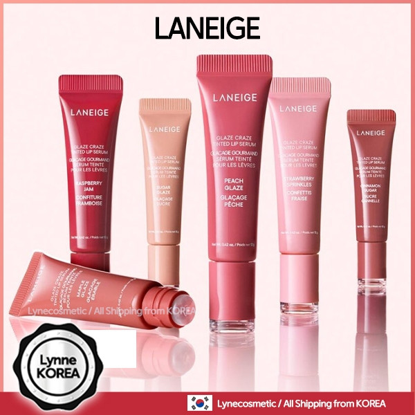 New Product # LANEIGE GLAZE CRAZE TINTED LIP SERUM 12g