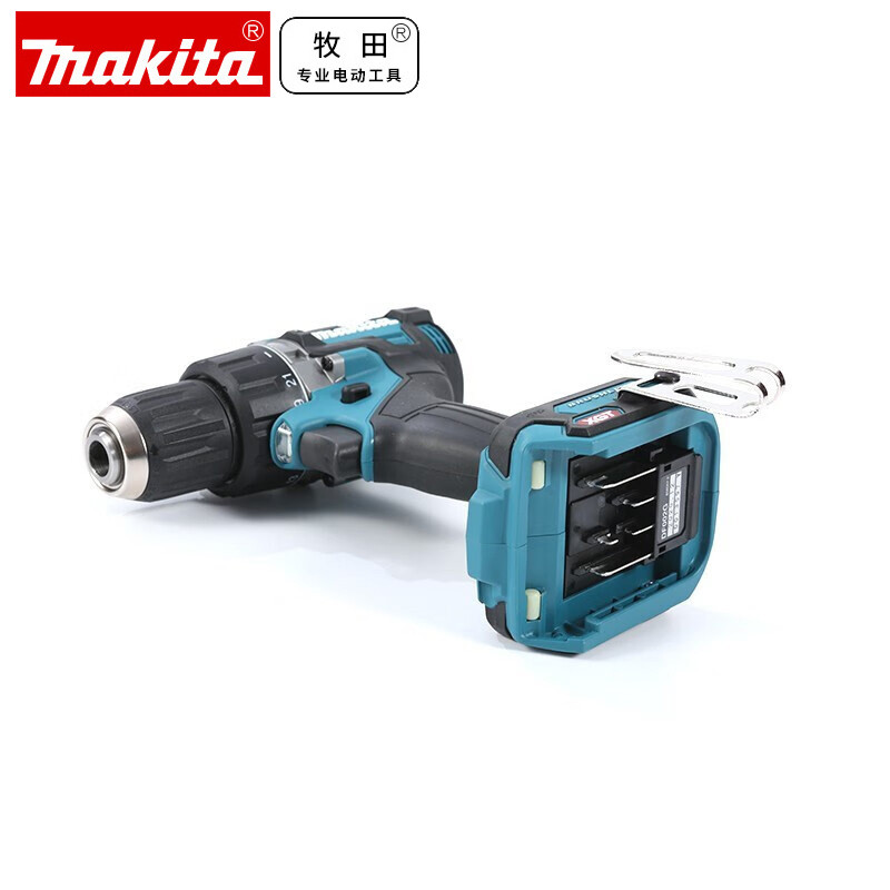 Makita ไขควงสว่านไฟฟ้า DF002G แบตเตอรี่ลิเธียม 40V สว่านไขควงไฟฟ้าแบบชาร์จไฟได้ไร้แปรงถ่าน