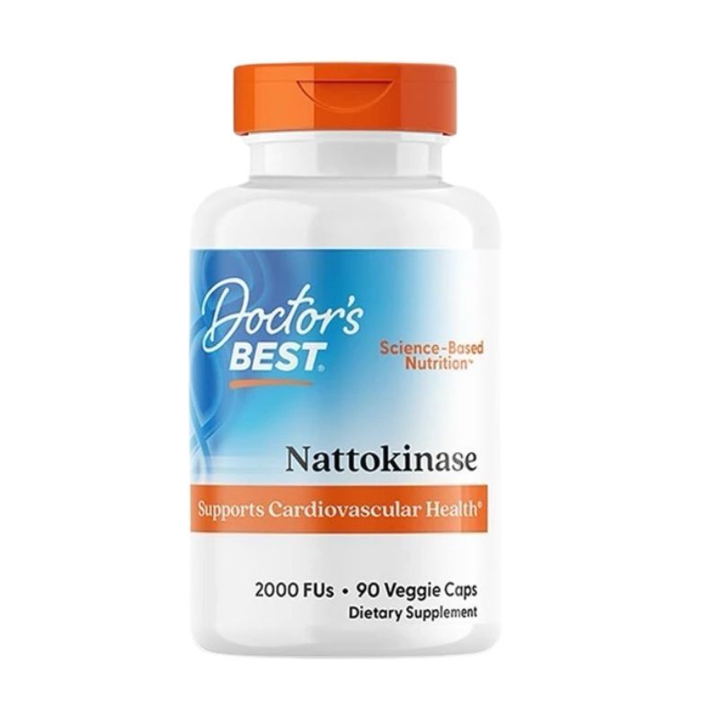 สูตร Nattokinase (2000 FUs / 90 เม็ด) จาก Doctor's Best