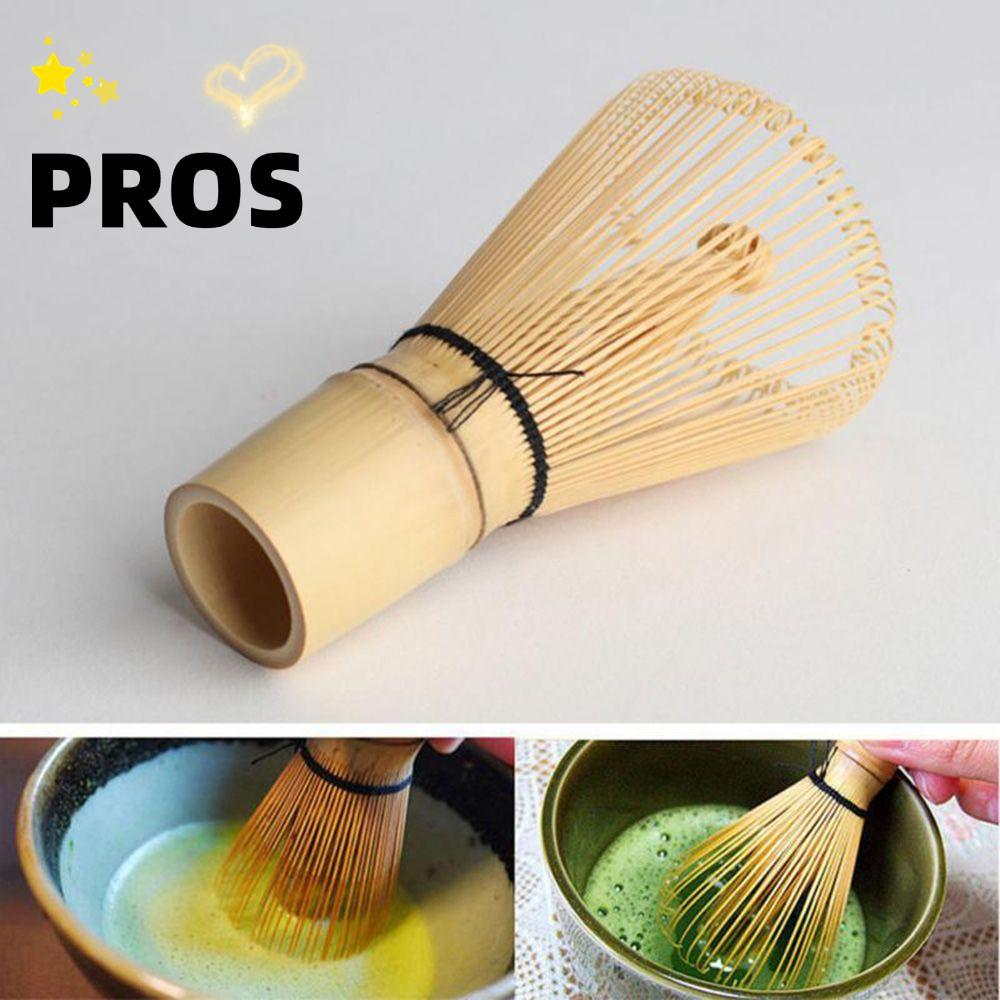 PROS 80 Fringe Bamboo Brush Home Japanese Tea Set Green Tea Matcha Bamboo Accessories