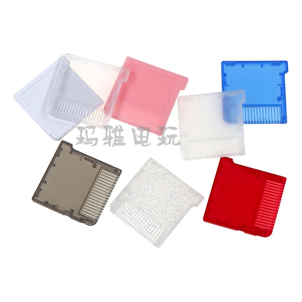 เหมาะสําหรับเคสการ์ดเกม 3DS สีโปร่งใสเกม CASSETTE Case 3DS การ์ดเกม CASSETTE Replacement Case