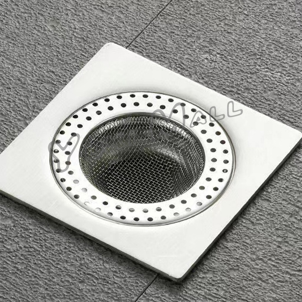 Yuki ที่กรองเศษอาหาร สะดืออ่าง ตะแกรงกรองเส้นผม วงกลม ตาข่ายกรองท่อระบายน้ำ  floor drain - รูปที่ 4