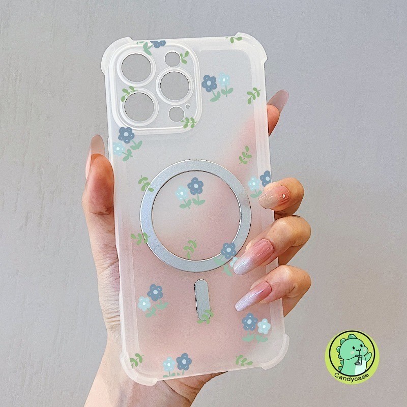 Magnetic Ice Mist เคสโทรศัพท์สําหรับ Honor X7D X6C 400 Pro Lite สมาร์ท X70i X70 Magic 8 Pro 5G 4G ฝา