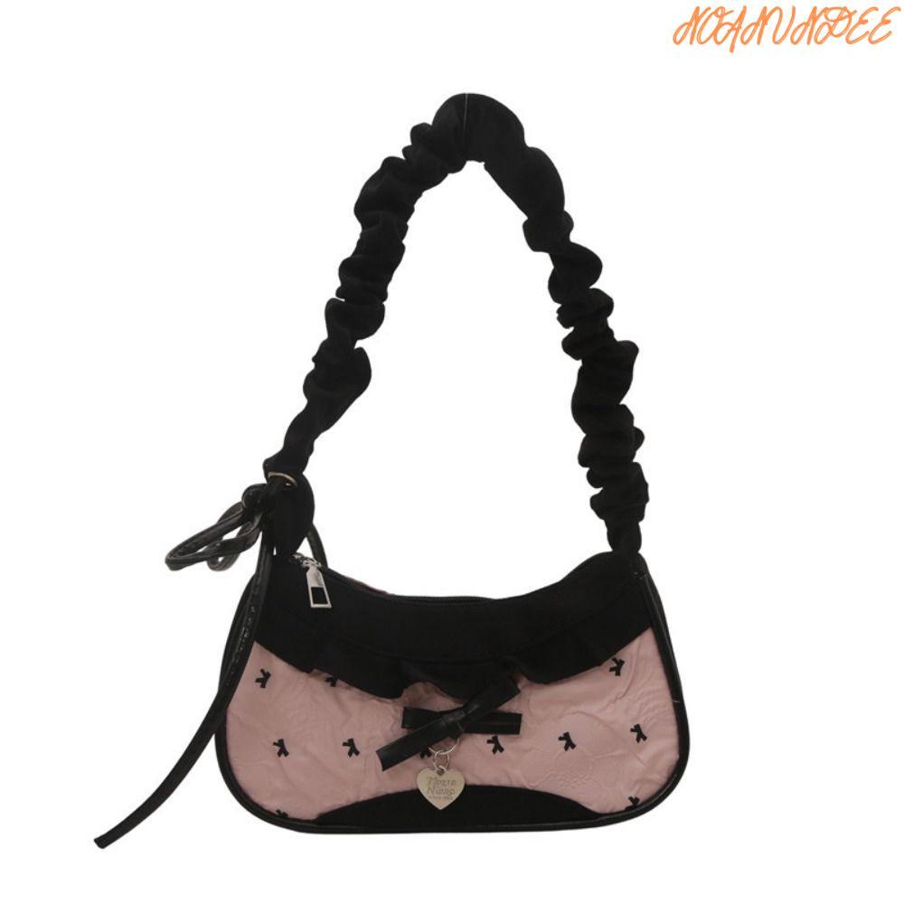 NOANUNDEE กระเป๋าสะพายไหล่ผ้าใบ PU สไตล์ Soft Shopper หลากหลายสี สำหรับผู้หญิง