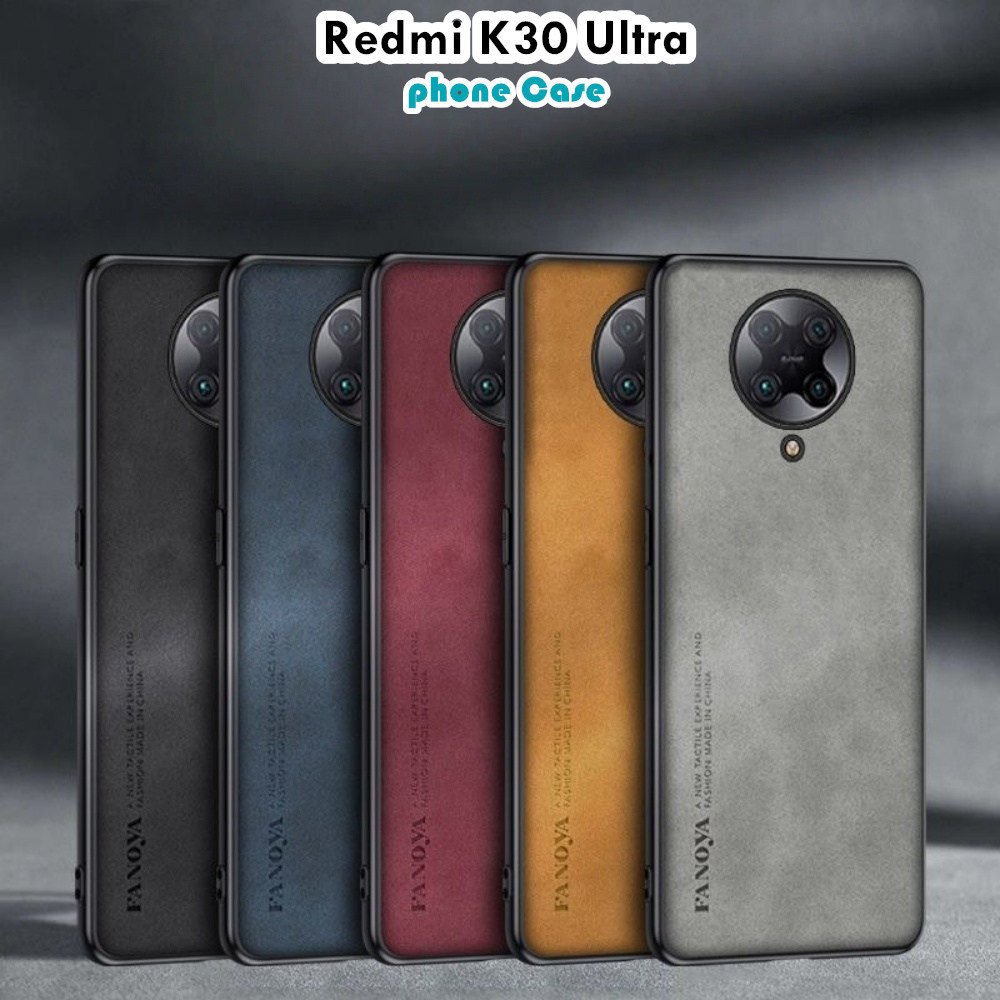 超For Redmi K30 Ultra Case ซิลิโคนทนคราบ Full Case Classic สีทึบเคสโทรศัพท์ธุรกิจสไตล์