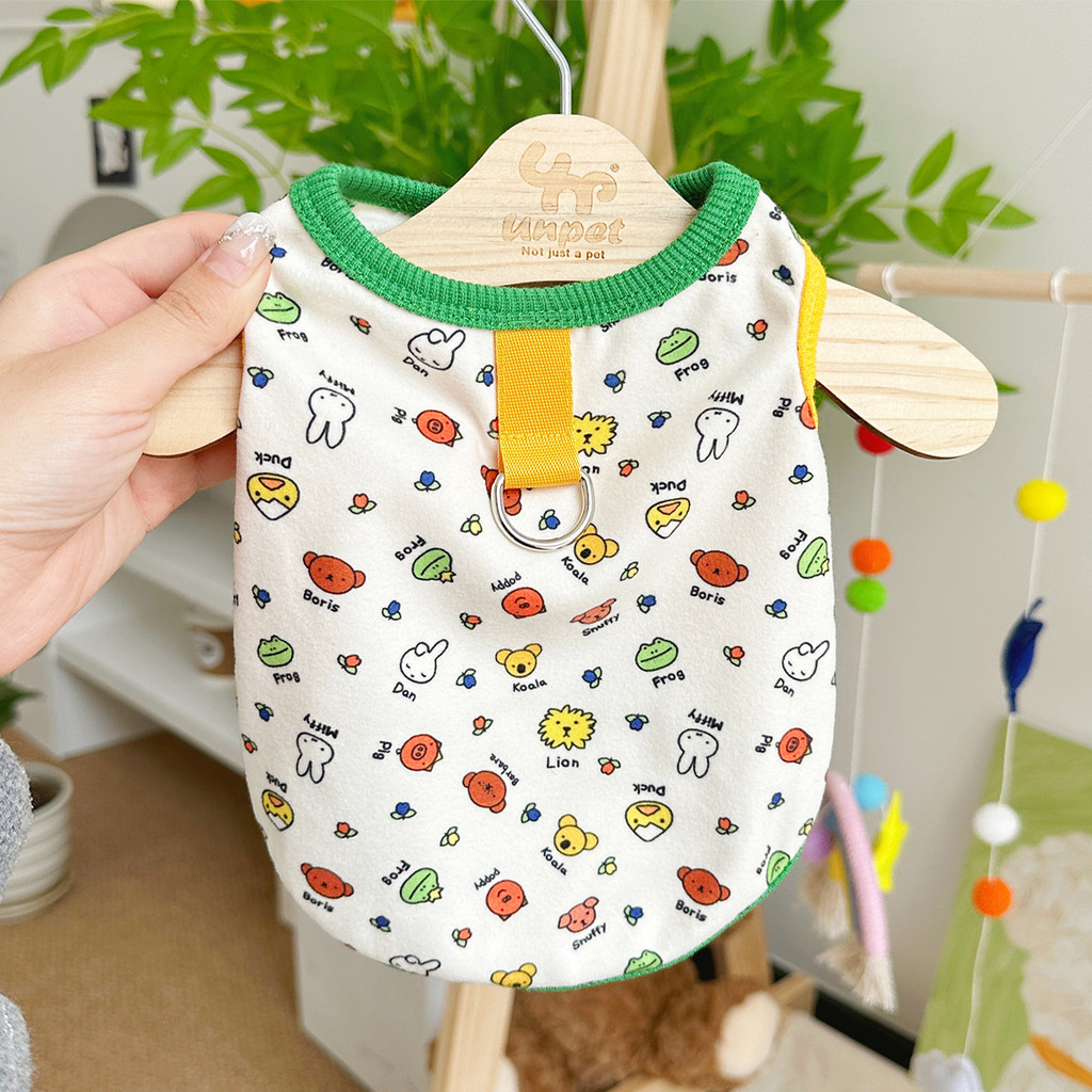 ฤดูใบไม้ร่วงใหม่Insลมกํามะหยี่ผ้าฝ้ายสัตว์เลี้ยงสุนัขแมวเสื้อผ้าตุ๊กตาBixiong VIPเสื้อกั๊กสุนัขขนาดเ