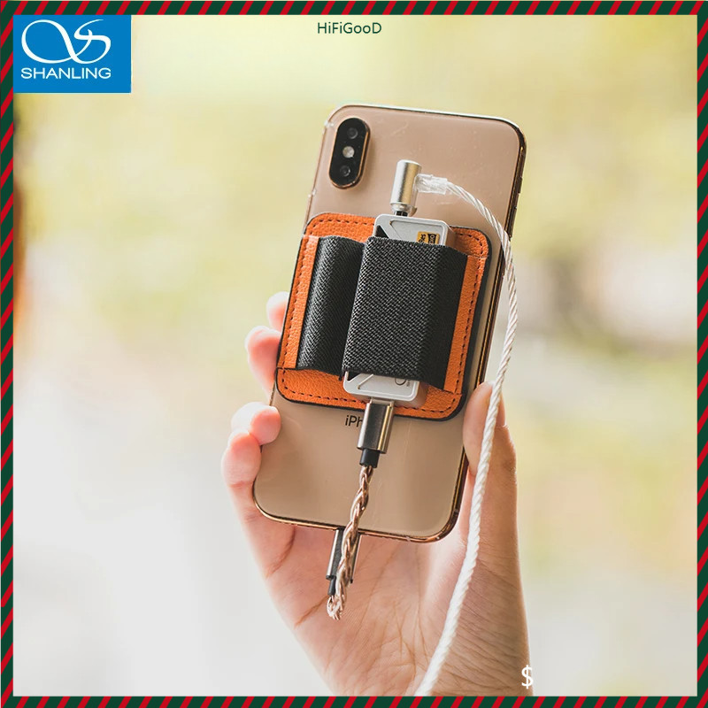 SHANLING USB Dongles DAC AMP กระเป๋าแม่เหล็กยืดหยุ่นสําหรับ UA4 UA3 UA2 UA1 สําหรับโทรศัพท์ Android