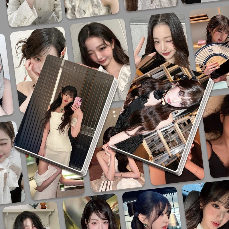 55pcs IVE SECRET BE ALRIGHT Photocards 4th Mini WONYOUNG SCOUT EMPATHY ATTITUDE DIVE INTO CRUSH World Tour SWITCH การ์ด Lomo YUZ LIZ LEESEO REI GAEUL Kpop โปสการ์ดราคาถูก HT