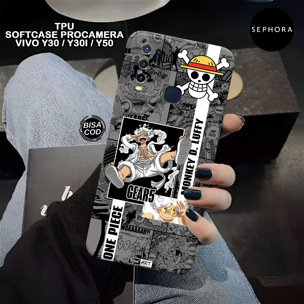 เคส HP ล่าสุด VIVO Y30 Y30i Y50 - เคสแฟชั่นอนิเมะ - เคส VIVO Y30 Y30i Y50 Softcase - เคสกล้อง Pro - 