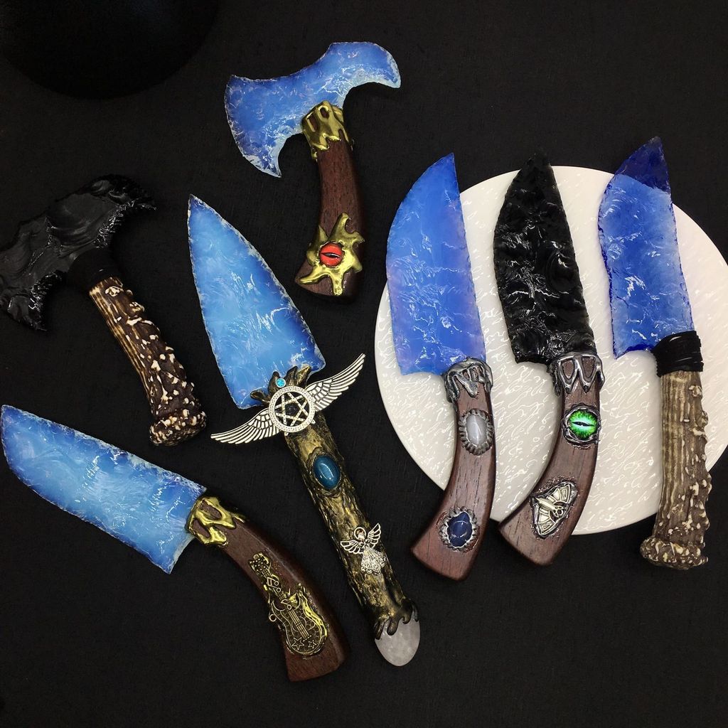 ☽☾ดาบออบซิเดียนมีดคริสตัล - งานฝีมือ CSGO คุณภาพ - ดาบโอปอลมังกร - ขายส่ง