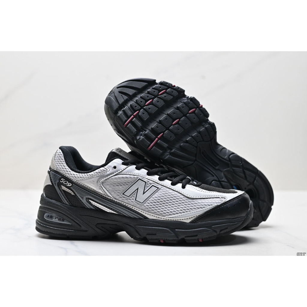 New Balance NB 509 รองเท้ากีฬาที่ทนต่อการสึกหรอยอดนิยม U509BG สีเทาดํา