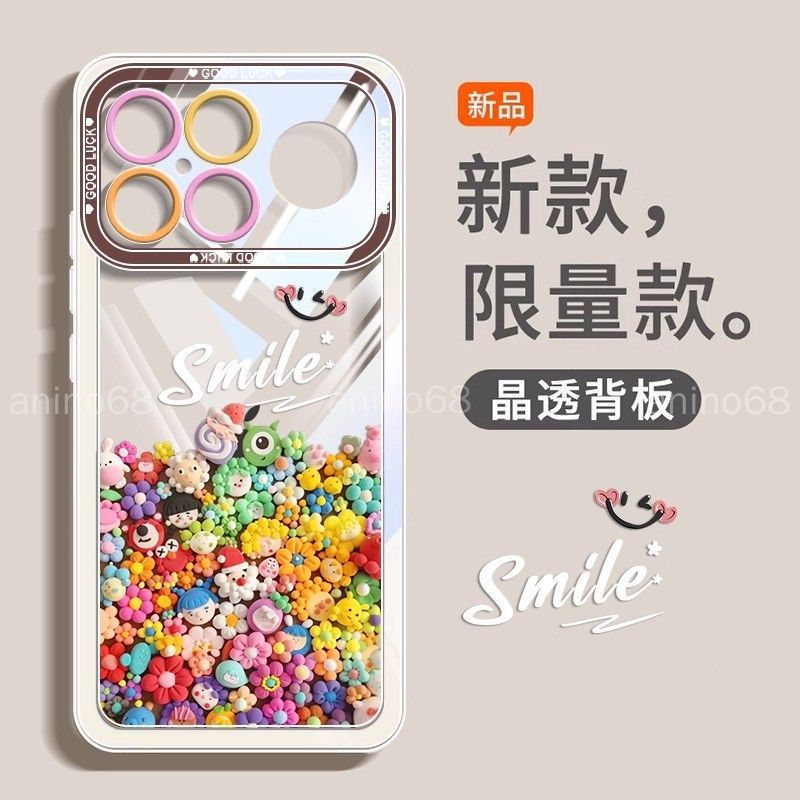 เคสโทรศัพท์ POCO F8 Ultra Xiaomi poco f8 Pro เคสป้องกันดอกไม้ดินเคสป้องกันโปร่งใส