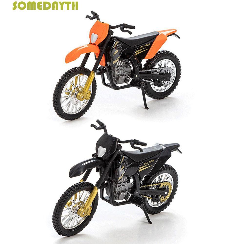 SOMEDAY Motorcycle Model, Diecasts Model Toys Simulation Motorcycle, Portable Metal 1:18 450 SX-F Al
