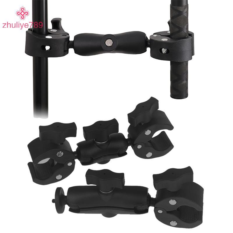 <zhuliye789> 1 ชิ้นจักรยานรถจักรยานยนต์Handlebarสนับสนุนวงเล็บกล้องSuper Clamp MountสําหรับGo Pro 13
