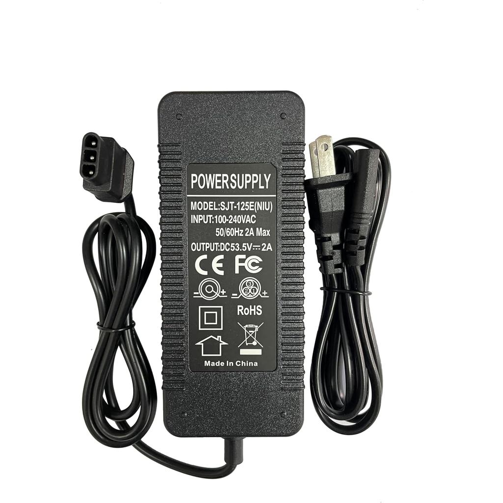 เครื่องชาร์จสำหรับ NIU สกู๊ตเตอร์ รุ่น KQi Air/X, KQi3 และ Pro/Sport - ความเข้ากันได้ที่ครอบคลุม