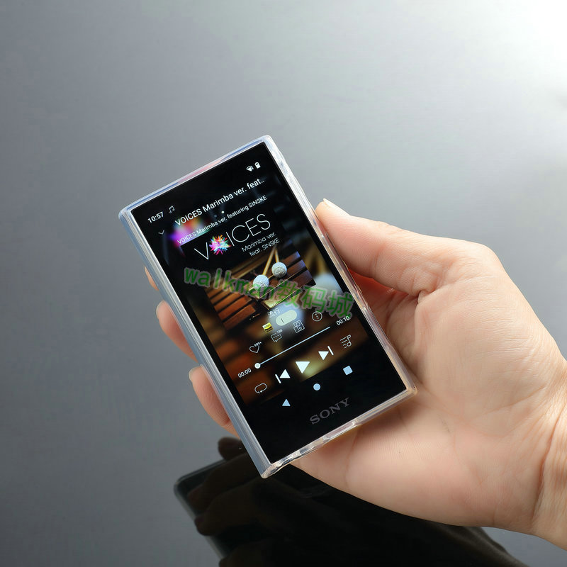 เหมาะสําหรับ Sony A306 เคสป้องกัน Sony NW-A306 โปร่งใส Soft Case เคสป้องกัน Sony A306 กรณี